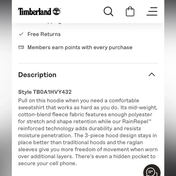 Timberland blue Woman/men hoodie - Picture 7 of 11